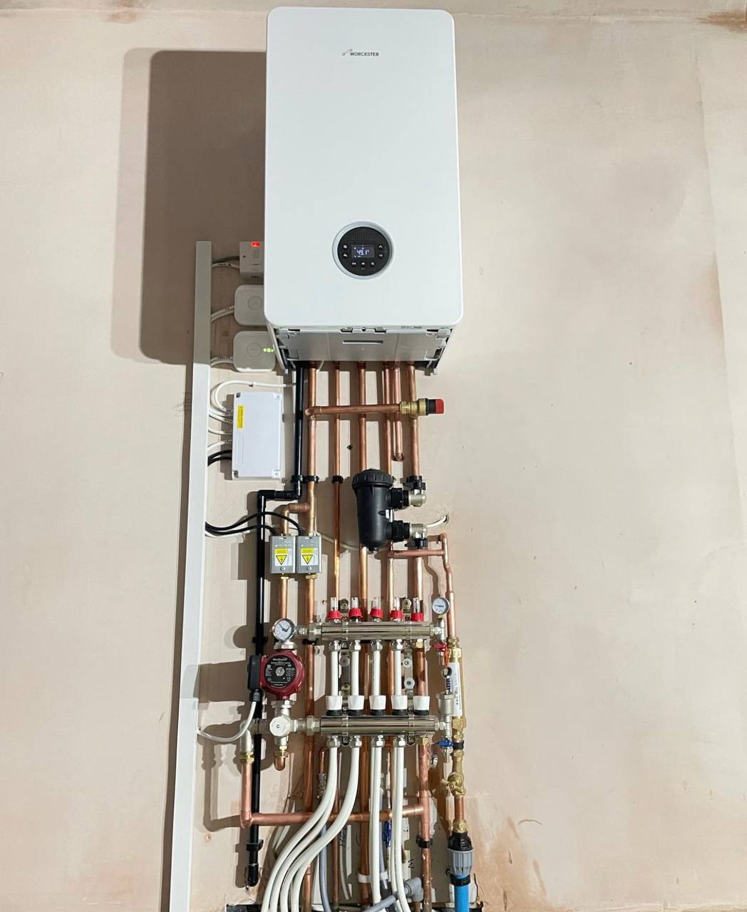 New Worcester Bosch combi boiler installation in Hampstead